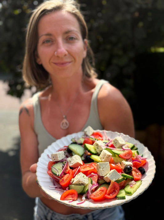 Broccoli Mum Goes Greek