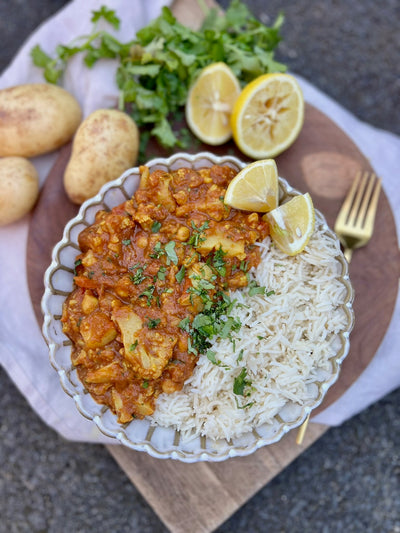 Delicious plant-based food